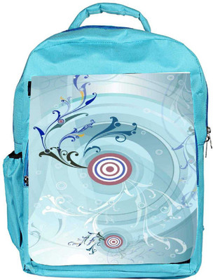 

Snoogg Eco Friendly Canvas Music Pull 2459 Backpack Rucksack School Travel Unisex Casual Canvas Bag Bookbag Satchel 5 L Backpack(Blue)