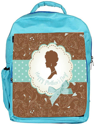 

Snoogg Eco Friendly Canvas Mothers Day Card Cute Vintage Frames With Ladies Silhouettes Backpack Rucksack School Travel Unisex Casual Canvas Bag Bookbag Satchel 5 L Backpack(Blue)