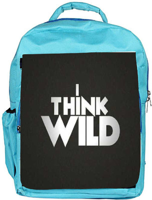 

Snoogg Eco Friendly Canvas I Think Wild Backpack Rucksack School Travel Unisex Casual Canvas Bag Bookbag Satchel 5 L Backpack(Blue)