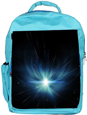 

Snoogg Eco Friendly Canvas Abstract Stars Design Designer Backpack Rucksack School Travel Unisex Casual Canvas Bag Bookbag Satchel 5 L Backpack(Blue)