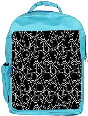

Snoogg Eco Friendly Canvas Abstract Locks Designer Backpack Rucksack School Travel Unisex Casual Canvas Bag Bookbag Satchel 5 L Backpack(Blue)