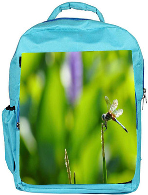

Snoogg Eco Friendly Canvas Drangon Fly Designer Backpack Rucksack School Travel Unisex Casual Canvas Bag Bookbag Satchel 5 L Backpack(Blue)
