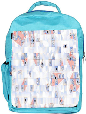 

Snoogg Eco Friendly Canvas Steps And Sounds Backpack Rucksack School Travel Unisex Casual Canvas Bag Bookbag Satchel 5 L Backpack(Blue)