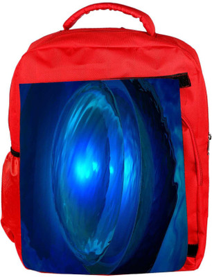 

Snoogg Eco Friendly Canvas Deep Blue Jewel Designer Backpack Rucksack School Travel Unisex Casual Canvas Bag Bookbag Satchel 5 L Backpack(Red)