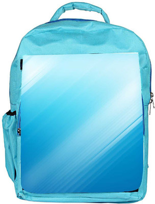 

Snoogg Eco Friendly Canvas Blue Pattern Design Designer Backpack Rucksack School Travel Unisex Casual Canvas Bag Bookbag Satchel 5 L Backpack(Blue)