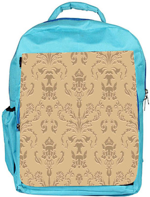 

Snoogg Eco Friendly Canvas Silver Pattern Designer Backpack Rucksack School Travel Unisex Casual Canvas Bag Bookbag Satchel 5 L Backpack(Blue)