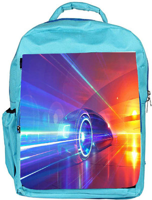 

Snoogg Eco Friendly Canvas Speed Car Designer Backpack Rucksack School Travel Unisex Casual Canvas Bag Bookbag Satchel 5 L Backpack(Blue)