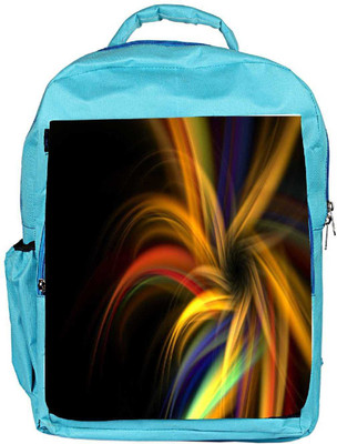 

Snoogg Eco Friendly Canvas Abstract Colorful Pattern Designer Backpack Rucksack School Travel Unisex Casual Canvas Bag Bookbag Satchel 5 L Backpack(Blue)