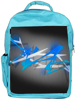 

Snoogg Eco Friendly Canvas Blue Spiky Abstract Background Backpack Rucksack School Travel Unisex Casual Canvas Bag Bookbag Satchel 5 L Backpack(Blue)