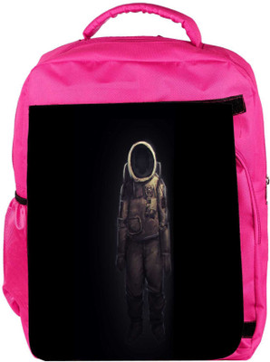 

Snoogg Eco Friendly Canvas Astro Power Backpack Rucksack School Travel Unisex Casual Canvas Bag Bookbag Satchel 5 L Backpack(Pink)