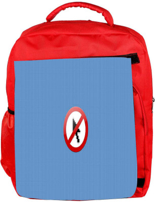 

Snoogg Eco Friendly Canvas No Cursor Designer Backpack Rucksack School Travel Unisex Casual Canvas Bag Bookbag Satchel 5 L Backpack(Red)