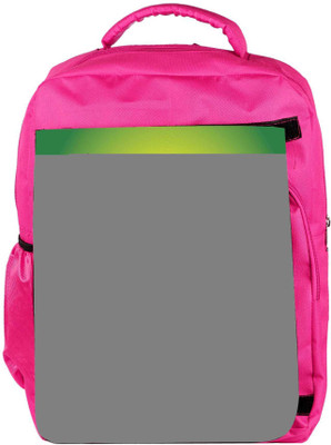 

Snoogg Eco Friendly Canvas Palm Trees Card Backpack Rucksack School Travel Unisex Casual Canvas Bag Bookbag Satchel 5 L Backpack(Pink)