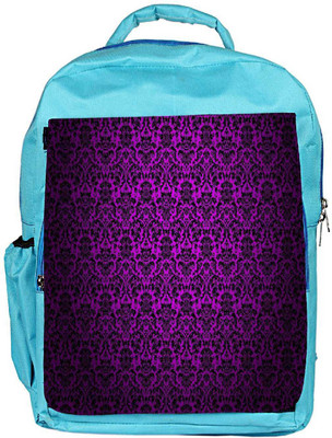 

Snoogg Eco Friendly Canvas Dark Pink Pattern Design Designer Backpack Rucksack School Travel Unisex Casual Canvas Bag Bookbag Satchel 5 L Backpack(Blue)