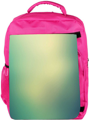

Snoogg Eco Friendly Canvas Lite Green Background Design Designer Backpack Rucksack School Travel Unisex Casual Canvas Bag Bookbag Satchel 5 L Backpack(Pink)