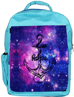 

Snoogg Eco Friendly Canvas Anchor Universe Backpack Rucksack School Travel Unisex Casual Canvas Bag Bookbag Satchel 5 L Backpack(Blue)