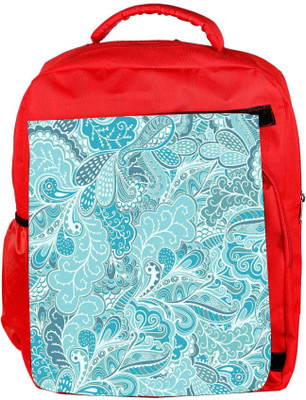 

Snoogg Eco Friendly Canvas Vector Seamless Texture With Abstract Flowers Endless Background Ethnic Sea Backpack Rucksack School Travel Unisex Casual Canvas Bag Bookbag Satchel 5 L Backpack(Red)