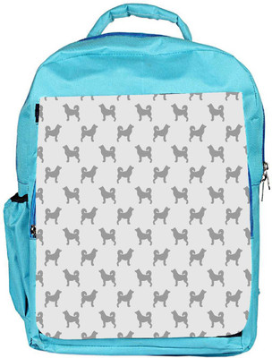 

Snoogg Eco Friendly Canvas Dogs In Grey Pattern Designer Backpack Rucksack School Travel Unisex Casual Canvas Bag Bookbag Satchel 5 L Backpack(Blue)