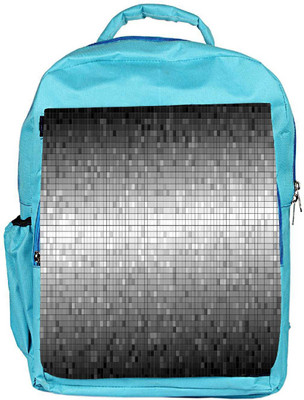 

Snoogg Eco Friendly Canvas Grey Blocks Tiles Designer Backpack Rucksack School Travel Unisex Casual Canvas Bag Bookbag Satchel 5 L Backpack(Blue)