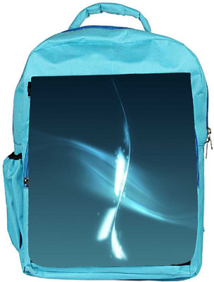 

Snoogg Eco Friendly Canvas Sparkling Abstract Design Designer Backpack Rucksack School Travel Unisex Casual Canvas Bag Bookbag Satchel 5 L Backpack(Blue)
