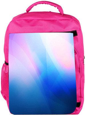 

Snoogg Eco Friendly Canvas Lite Blue Pattern Design Designer Backpack Rucksack School Travel Unisex Casual Canvas Bag Bookbag Satchel 5 L Backpack(Pink)