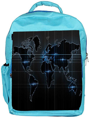 

Snoogg Eco Friendly Canvas Elephants Designer Backpack Rucksack School Travel Unisex Casual Canvas Bag Bookbag Satchel 5 L Backpack(Blue)