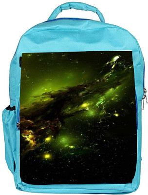 

Snoogg Eco Friendly Canvas Abstract Space Backpack Rucksack School Travel Unisex Casual Canvas Bag Bookbag Satchel 5 L Backpack(Blue)