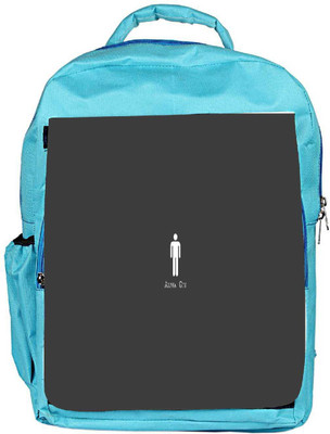 

Snoogg Eco Friendly Canvas Alpha Guy Designer Backpack Rucksack School Travel Unisex Casual Canvas Bag Bookbag Satchel 5 L Backpack(Blue)