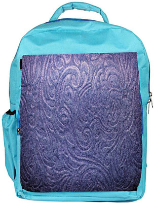 

Snoogg Eco Friendly Canvas Abstract Pattern Design Purple Designer Backpack Rucksack School Travel Unisex Casual Canvas Bag Bookbag Satchel 5 L Backpack(Blue)
