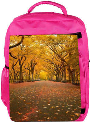 

Snoogg Eco Friendly Canvas 7 Backpack Rucksack School Travel Unisex Casual Canvas Bag Bookbag Satchel 5 L Backpack(Pink)