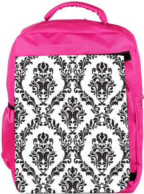

Snoogg Eco Friendly Canvas Abstract Unquie Pattern Designer Backpack Rucksack School Travel Unisex Casual Canvas Bag Bookbag Satchel 5 L Backpack(Pink)