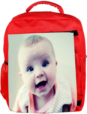 

Snoogg Eco Friendly Canvas Eat That Cute Backpack Rucksack School Travel Unisex Casual Canvas Bag Bookbag Satchel 5 L Backpack(Red)