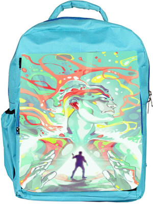 

Snoogg Eco Friendly Canvas Find Yourself Backpack Rucksack School Travel Unisex Casual Canvas Bag Bookbag Satchel 5 L Backpack(Blue)