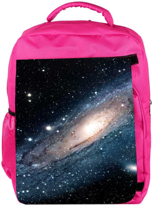 

Snoogg Eco Friendly Canvas Galaxy Pang Backpack Rucksack School Travel Unisex Casual Canvas Bag Bookbag Satchel 5 L Backpack(Pink)