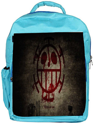 

Snoogg Eco Friendly Canvas Scary Art Designer Backpack Rucksack School Travel Unisex Casual Canvas Bag Bookbag Satchel 5 L Backpack(Blue)