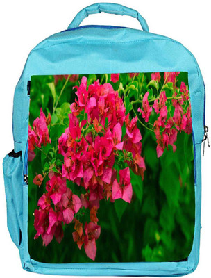 

Snoogg Eco Friendly Canvas Colorful Tree Designer Backpack Rucksack School Travel Unisex Casual Canvas Bag Bookbag Satchel 5 L Backpack(Blue)