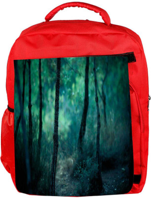 

Snoogg Eco Friendly Canvas Thin Branch Tree Designer Backpack Rucksack School Travel Unisex Casual Canvas Bag Bookbag Satchel 5 L Backpack(Red)