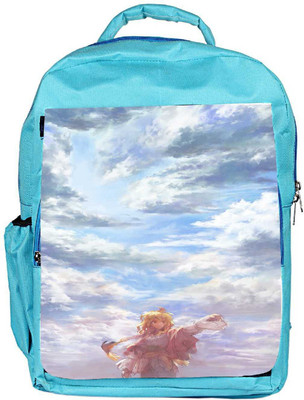 

Snoogg Eco Friendly Canvas Baby Sky Girl Sky Bird Designer Backpack Rucksack School Travel Unisex Casual Canvas Bag Bookbag Satchel 5 L Backpack(Blue)