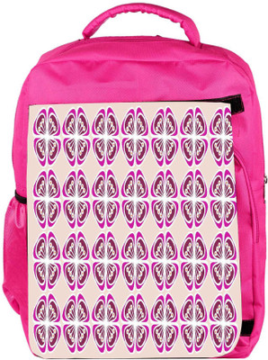 

Snoogg Eco Friendly Canvas Abstract Light Purple Designer Backpack Rucksack School Travel Unisex Casual Canvas Bag Bookbag Satchel 5 L Backpack(Pink)