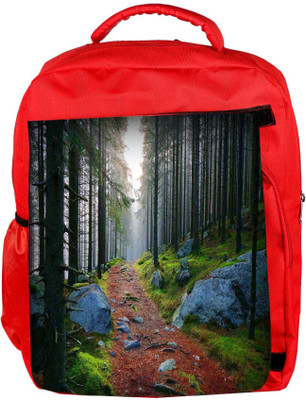 

Snoogg Eco Friendly Canvas White Stone Designer Backpack Rucksack School Travel Unisex Casual Canvas Bag Bookbag Satchel 5 L Backpack(Red)