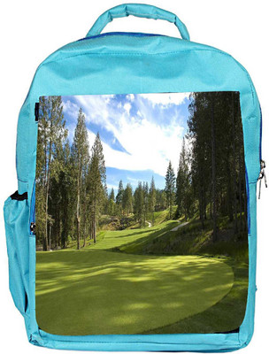 

Snoogg Eco Friendly Canvas Green Park For Golf Designer Backpack Rucksack School Travel Unisex Casual Canvas Bag Bookbag Satchel 5 L Backpack(Blue)