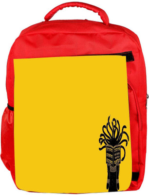

Snoogg Eco Friendly Canvas Medusa Designer Backpack Rucksack School Travel Unisex Casual Canvas Bag Bookbag Satchel 5 L Backpack(Red)