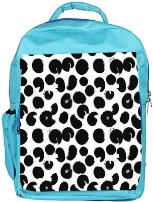 

Snoogg Eco Friendly Canvas Black Abstract Paint Designer Backpack Rucksack School Travel Unisex Casual Canvas Bag Bookbag Satchel 5 L Backpack(Blue)