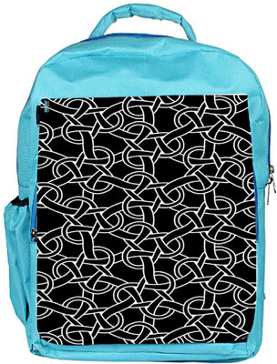 

Snoogg Eco Friendly Canvas Weird Pattern 2507 Backpack Rucksack School Travel Unisex Casual Canvas Bag Bookbag Satchel 5 L Backpack(Blue)