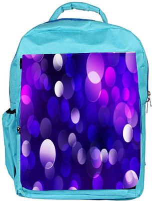 

Snoogg Eco Friendly Canvas Purple Spots Abstract Designer Backpack Rucksack School Travel Unisex Casual Canvas Bag Bookbag Satchel 5 L Backpack(Blue)