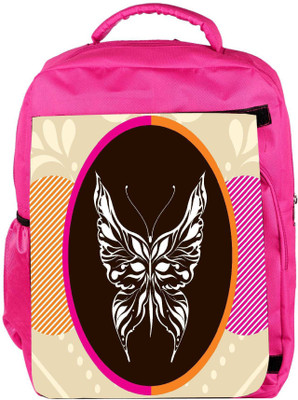 

Snoogg Eco Friendly Canvas Abstract Art001 Backpack Rucksack School Travel Unisex Casual Canvas Bag Bookbag Satchel 5 L Backpack(Pink)