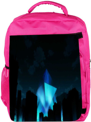 

Snoogg Eco Friendly Canvas Evangelion- Designer Backpack Rucksack School Travel Unisex Casual Canvas Bag Bookbag Satchel 5 L Backpack(Pink)