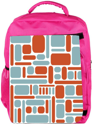 

Snoogg Eco Friendly Canvas Multicolor Floral Designer Backpack Rucksack School Travel Unisex Casual Canvas Bag Bookbag Satchel 5 L Backpack(Pink)