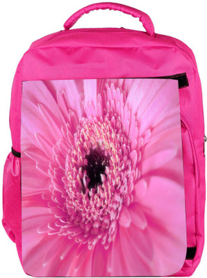

Snoogg Eco Friendly Canvas Pink Petal Flower Designer Backpack Rucksack School Travel Unisex Casual Canvas Bag Bookbag Satchel 5 L Backpack(Pink)