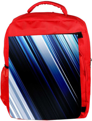 

Snoogg Eco Friendly Canvas Blue And Grey Pattern Design Designer Backpack Rucksack School Travel Unisex Casual Canvas Bag Bookbag Satchel 5 L Backpack(Red)
