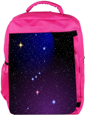 

Snoogg Eco Friendly Canvas Orion Nebula Backpack Rucksack School Travel Unisex Casual Canvas Bag Bookbag Satchel 5 L Backpack(Pink)